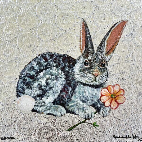 Beatrix Limited Edition Monotype Print on Box Frame
