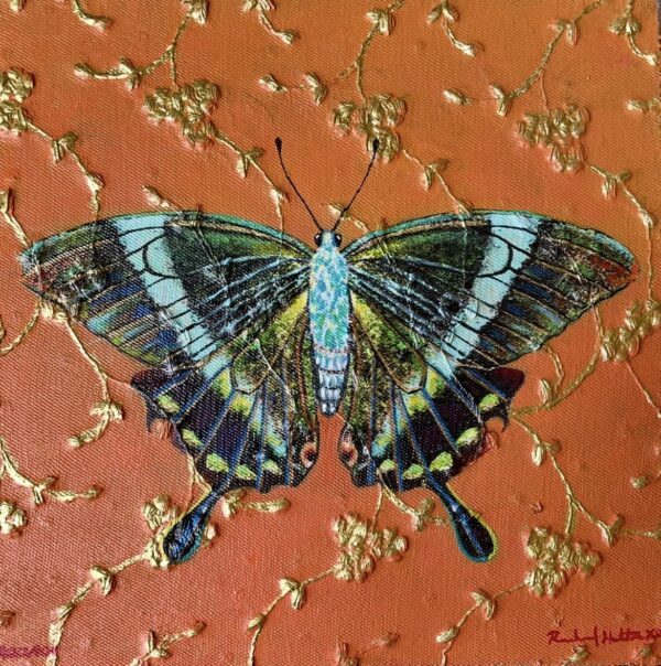Maui Wings Limited Edition Monotype Print on Box Frame