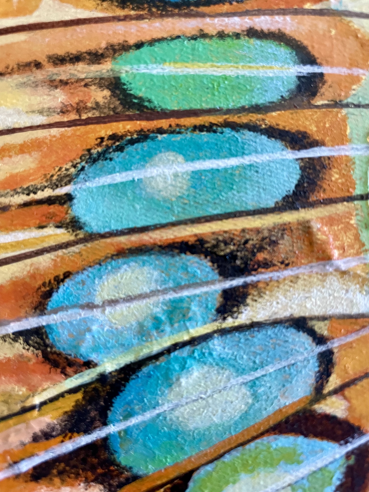 Malachite Wings - A New Original Painting (SOLD) - Image 5