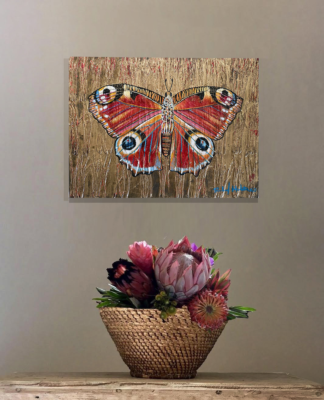 Red Wings - A New Original Painting - Image 2